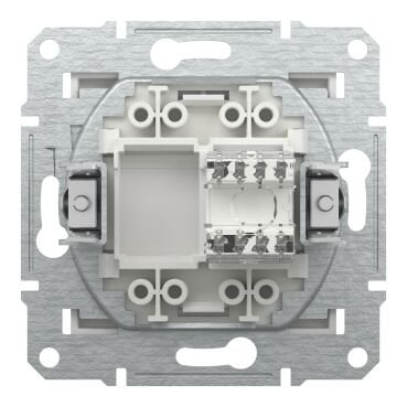 Schneider Electric - Asfora Tekli RJ45 Cat6 UTP Veri Soketi – Şık Beyaz Tasarım