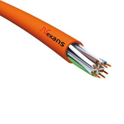 Nexans CAT6 Halojen İçermeyen Yanmaya Dayanıklı Bakır Kablo